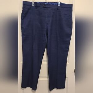 Tommy Bahama Men's Dark Navy Linwn Dress Pants